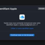 Connection to iCloud