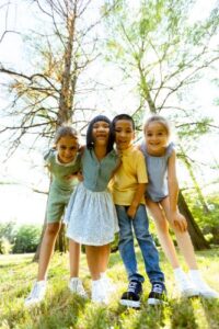 Les photos des enfants en centre de loisirs
