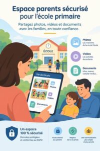 Guide pour créer un espace parents sécurisé pour l'école